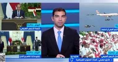 خبير: زيارة الرئيس السيسي لإندونيسيا تدعم جهود السلام في الشرق الأوسط