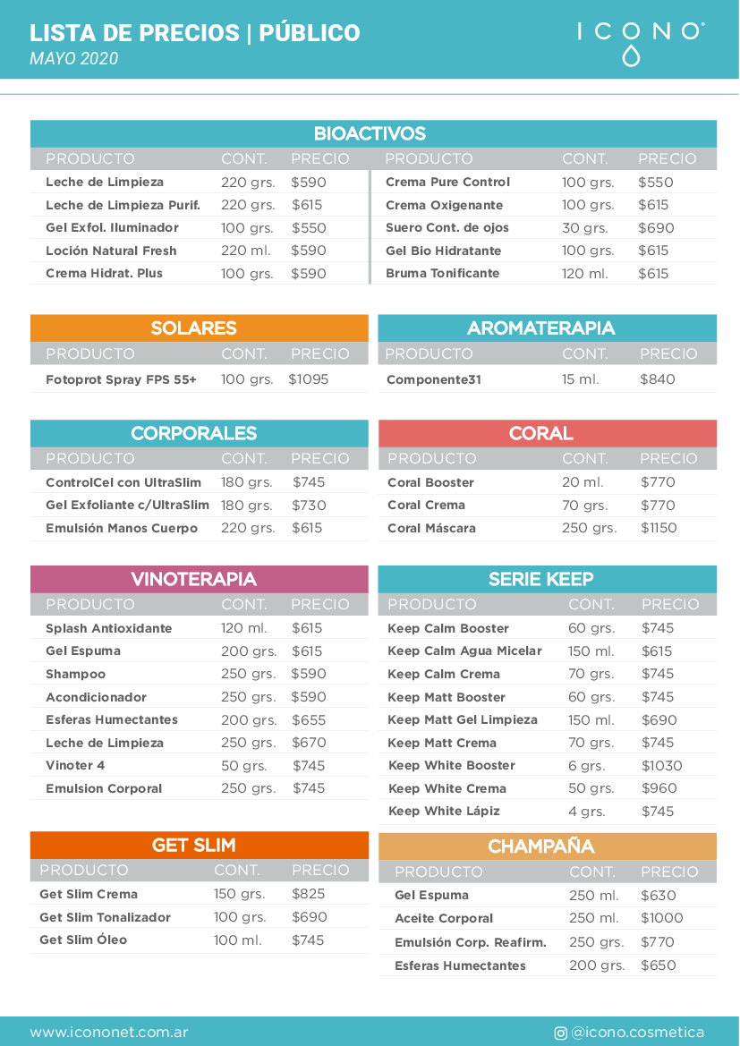 Icono Lista De Precios Publico Pdf Docer Com Ar