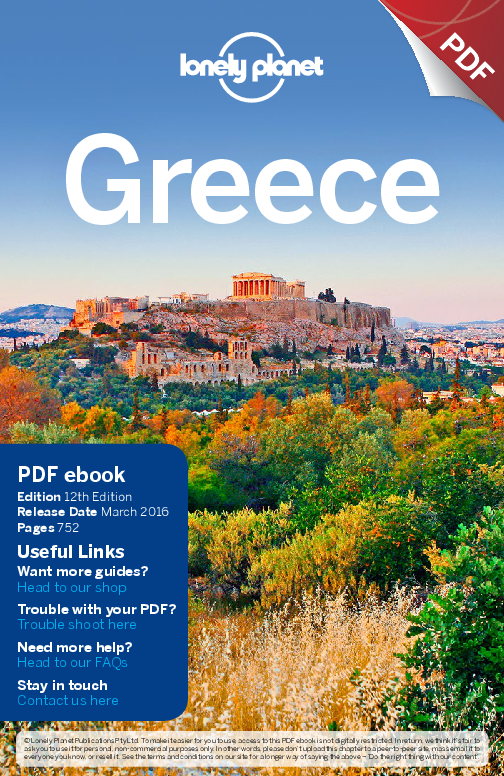 Tourist website (www.breathtakingathens.com) taxisareabundantinathens, soyoushouldn’t haveaproblemfindingone. Lonely Planet Greece Travel Guide 2016 Pdf Docer Com Ar