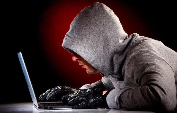 Wallpaper Notebook Gloves Hacker Data Theft Images For Desktop Section Situacii Download