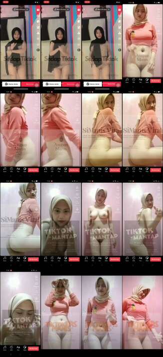 Poster for Hijab Cantik Joget Tiktok Bugil Sotwe Pejuang Lendir