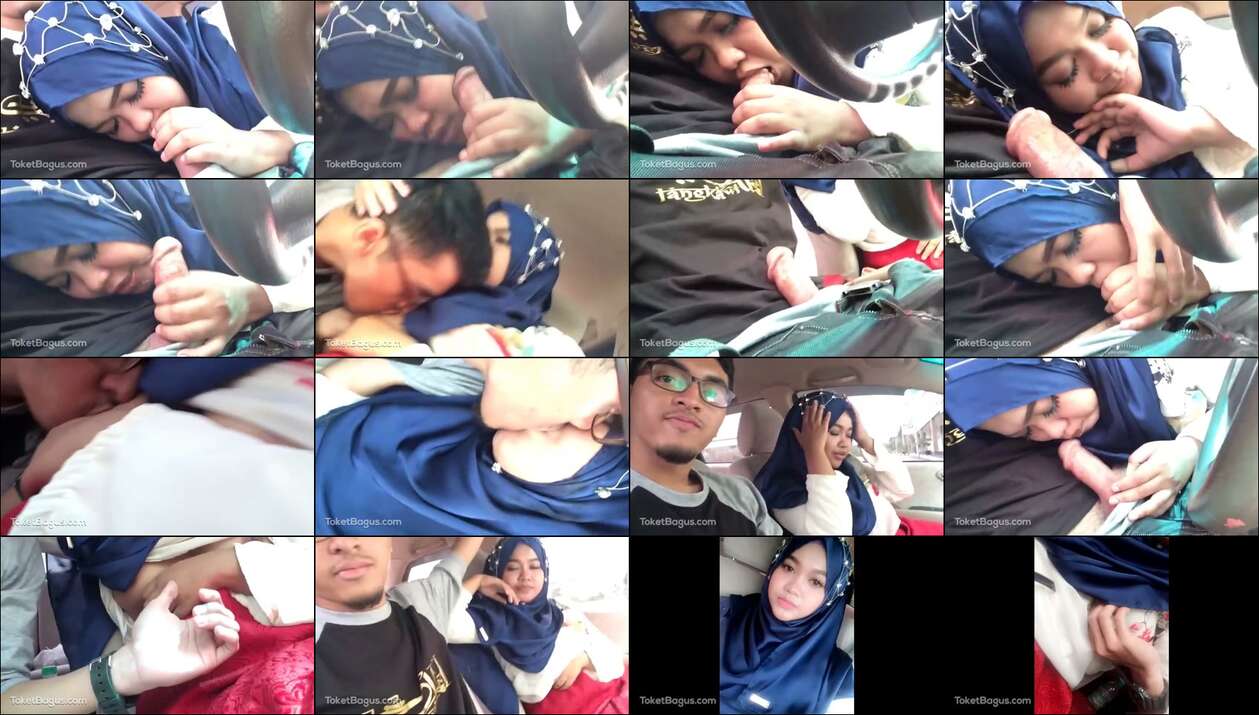 Poster for Hijab Disuruh Kulum Kontol Terus Dalam Mobil