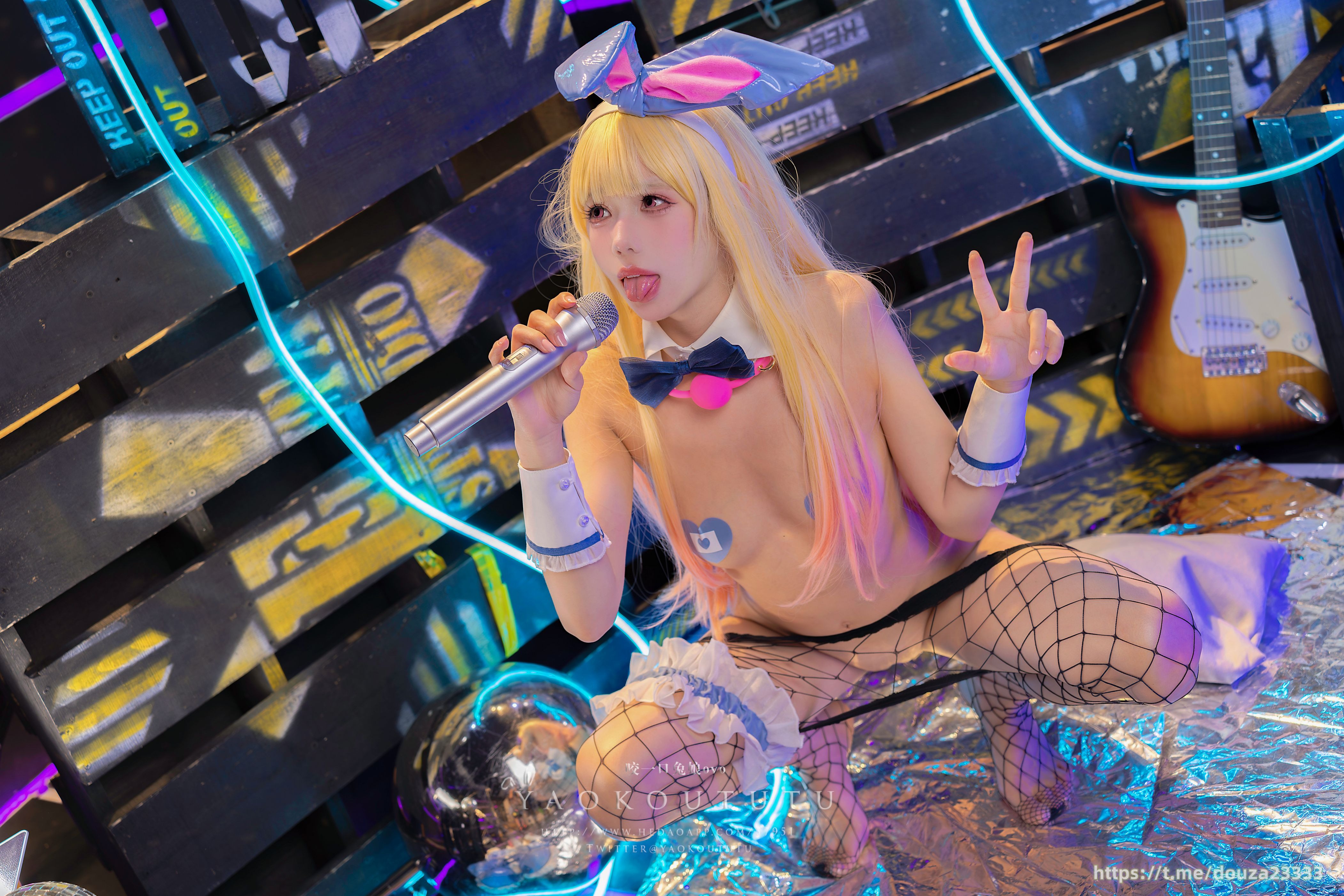 咬一口兔娘 喜多川兔女郎&Be My Poi 70P1V