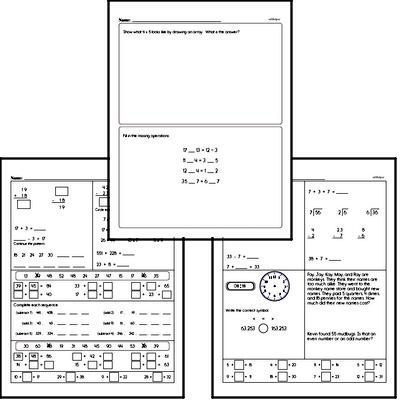 third grade multiplication worksheets one digit multiplication edhelper com