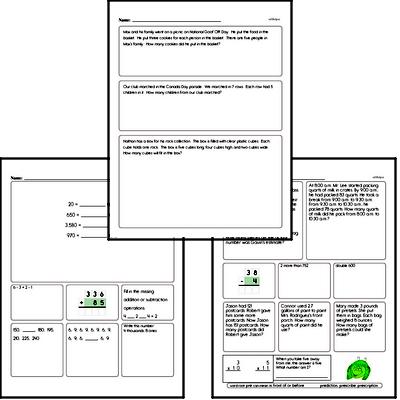 word problems worksheets free printable math pdfs edhelper com
