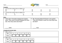 fourth grade assessment worksheets edhelpercom