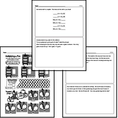 fourth grade division worksheets division with one digit divisors edhelper com