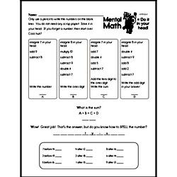 fourth grade math word problems worksheets mixed operations math word