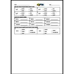 money worksheets free printable math pdfs edhelpercom