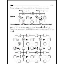fraction worksheets free printable math pdfs edhelper com