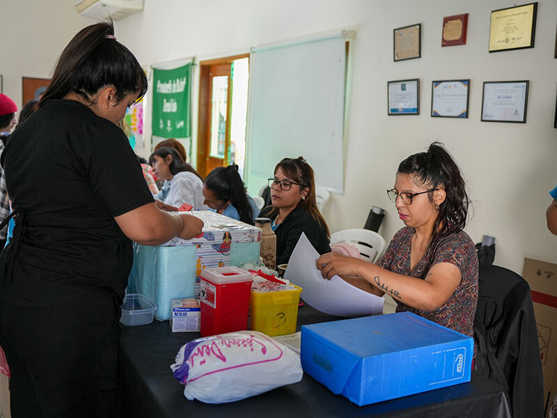 Jornada de salud en Santa Rosa