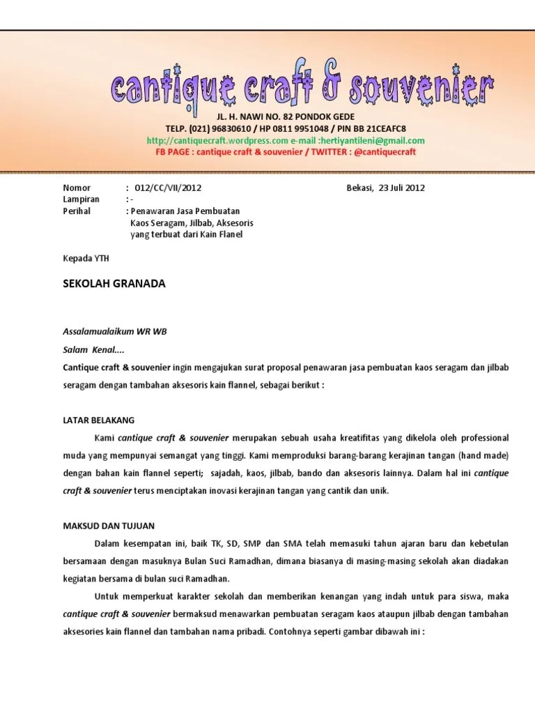 Proposal Penawaran GRANADA | PDF