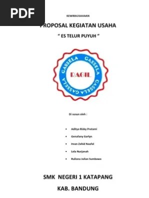 Kwu - Cover Proposal Usaha | PDF