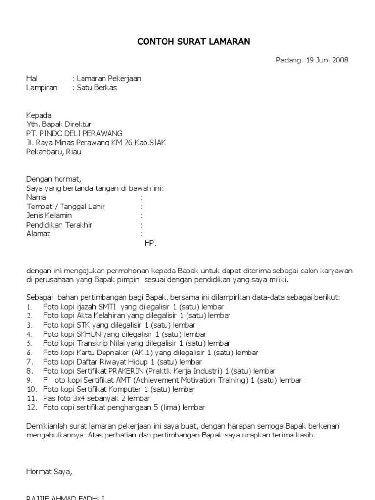 Pastinya akan berkontribusi pada pertumbuhan ekonomi daerah dan nasional, tuturnya. Pabrik Sepatu Tulis Tangan Pabrik Contoh Surat Lamaran ...
