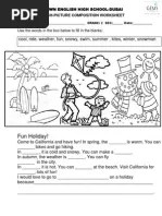 english picture composition pdf nature sports