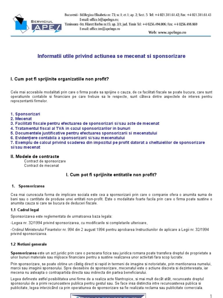(se va menționa statutul fundației, asociației; Pune ImpreunÄƒ Rochie De Lux Real Impozitare Sportivi Sponsorizare Nurturingnannies Net