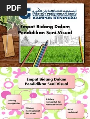 Empat Bidang Dalam Pendidikan Seni Visual | PDF