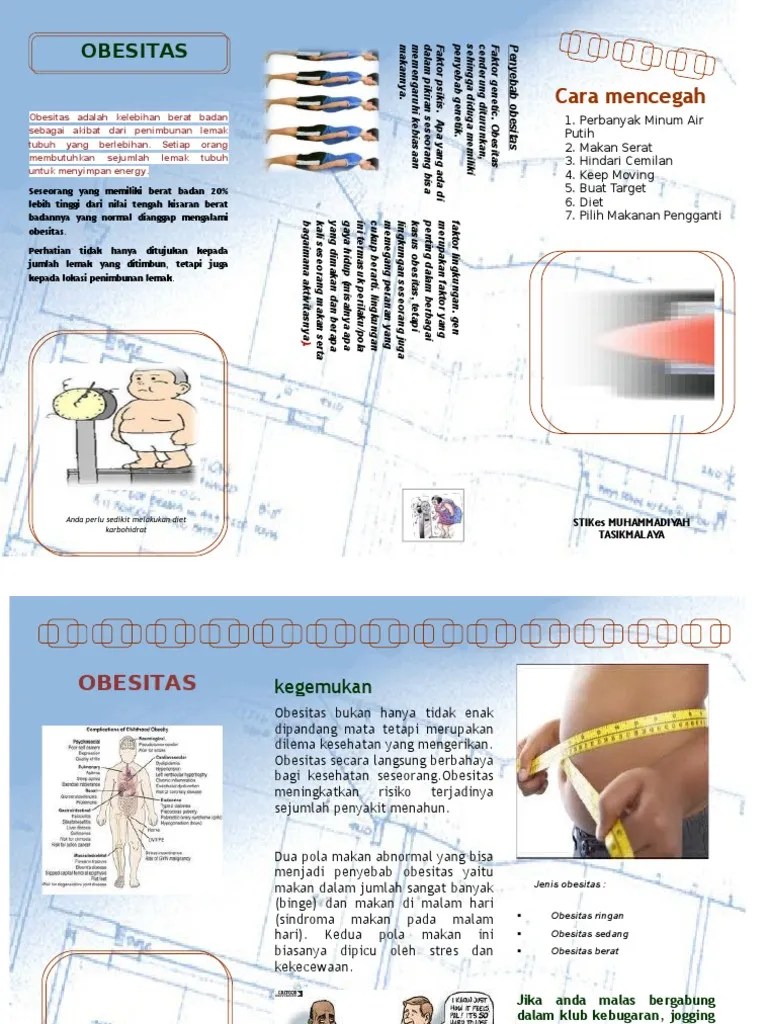 Leaflet Obesitas | PDF