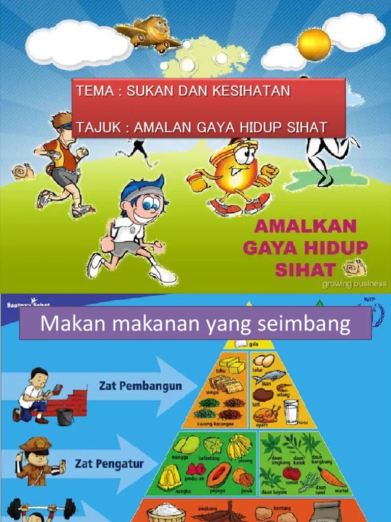 Secara amnya, gaya hidup sihat adalah gaya hidup yang mengutamakan amalan. Poster Gaya Hidup Sihat Janctzx