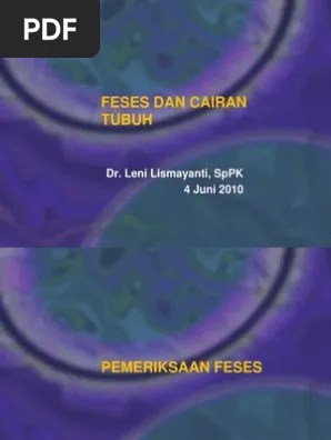 Feses Dan Cairan Tubuh | PDF