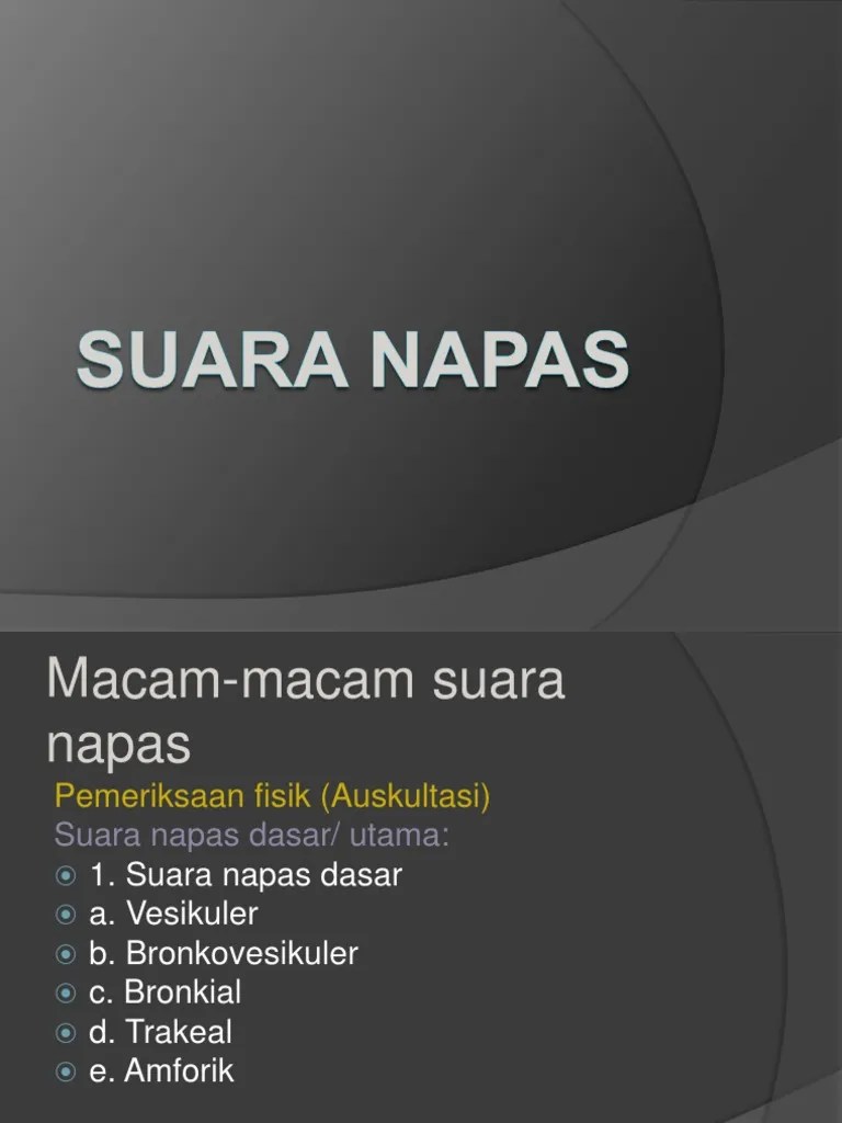 Napas | PDF