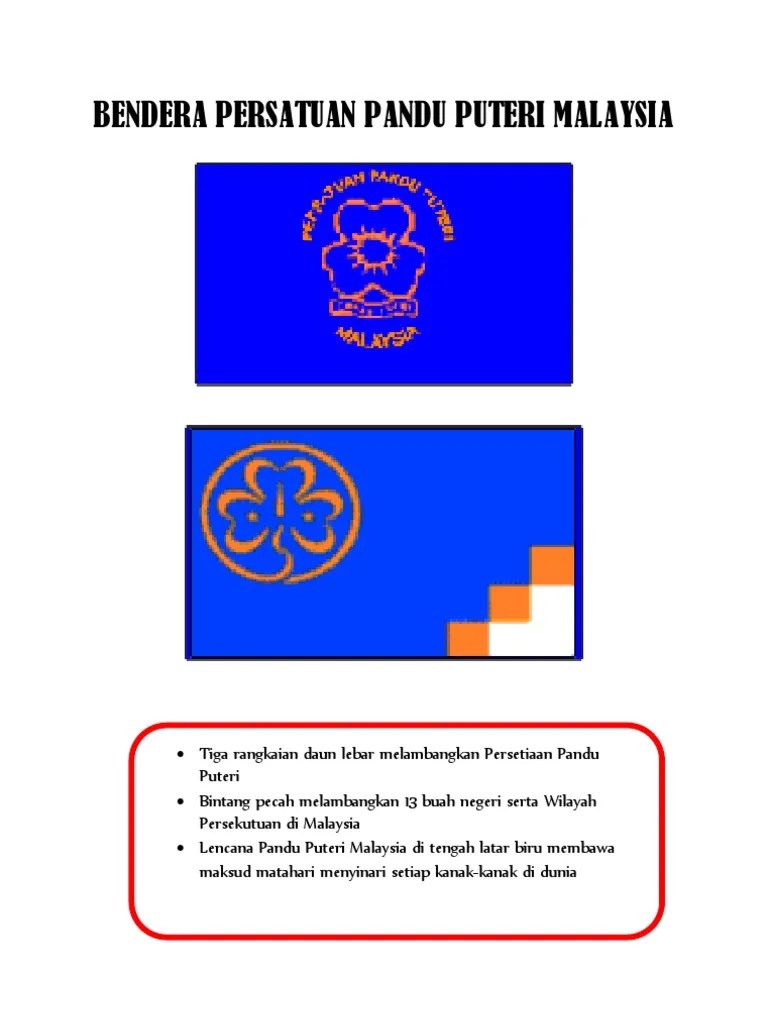 Gambar Bendera Pandu Puteri Malaysia : Persetiaan Undang Undang Cogan Kata Isyarat Hormat Berja By Nur Kareena Aqila