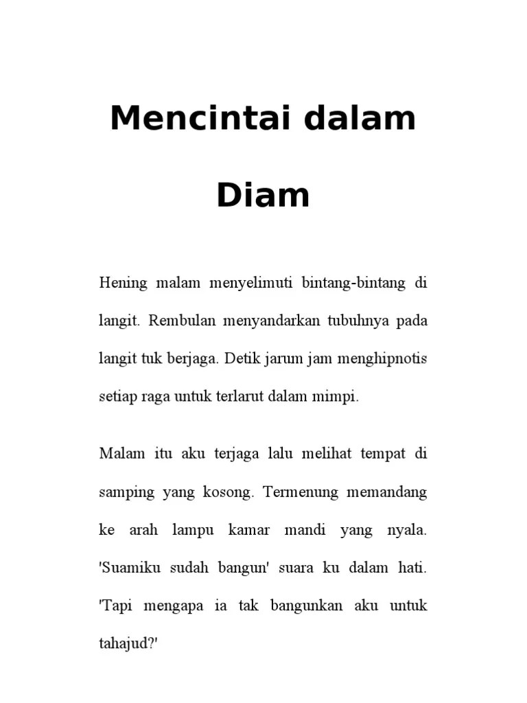 Cinta Dalam Diam Lagu