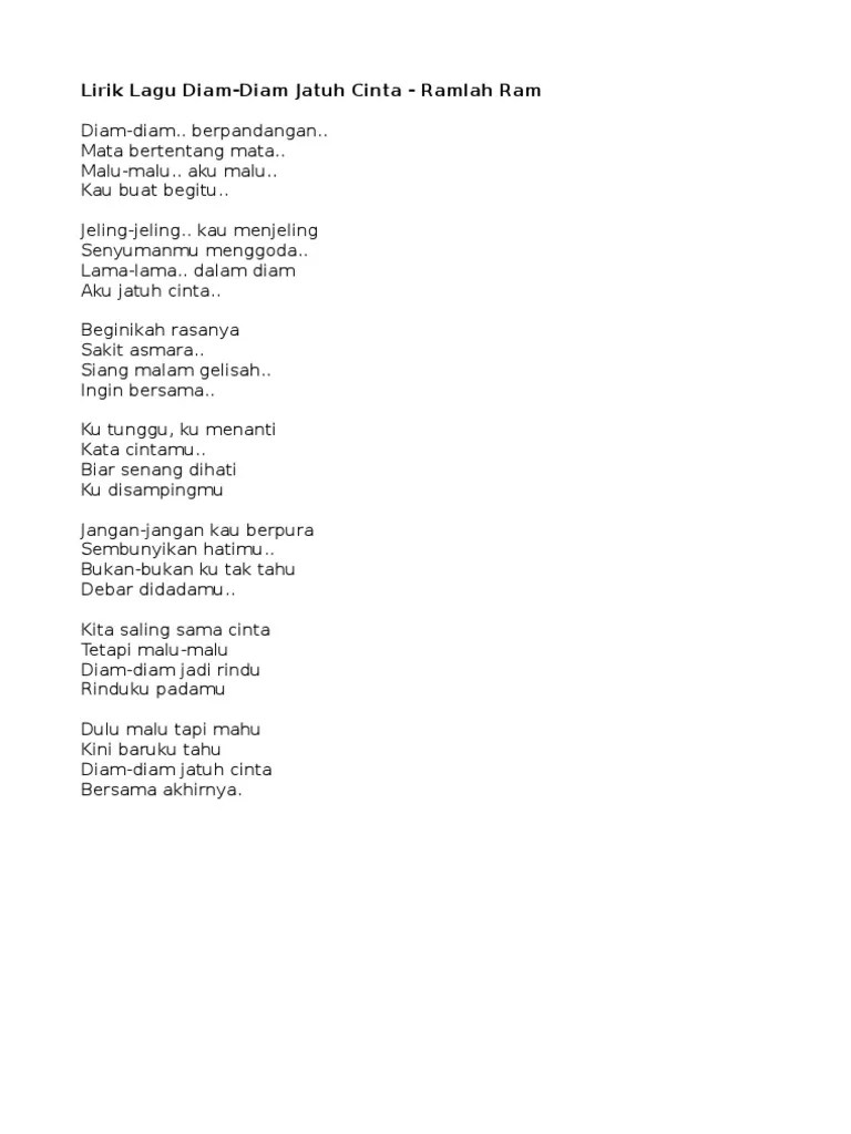 Dan seterusnya rasa ini selalu terjadi. Diam Diam Jatuh Cinta Pdf