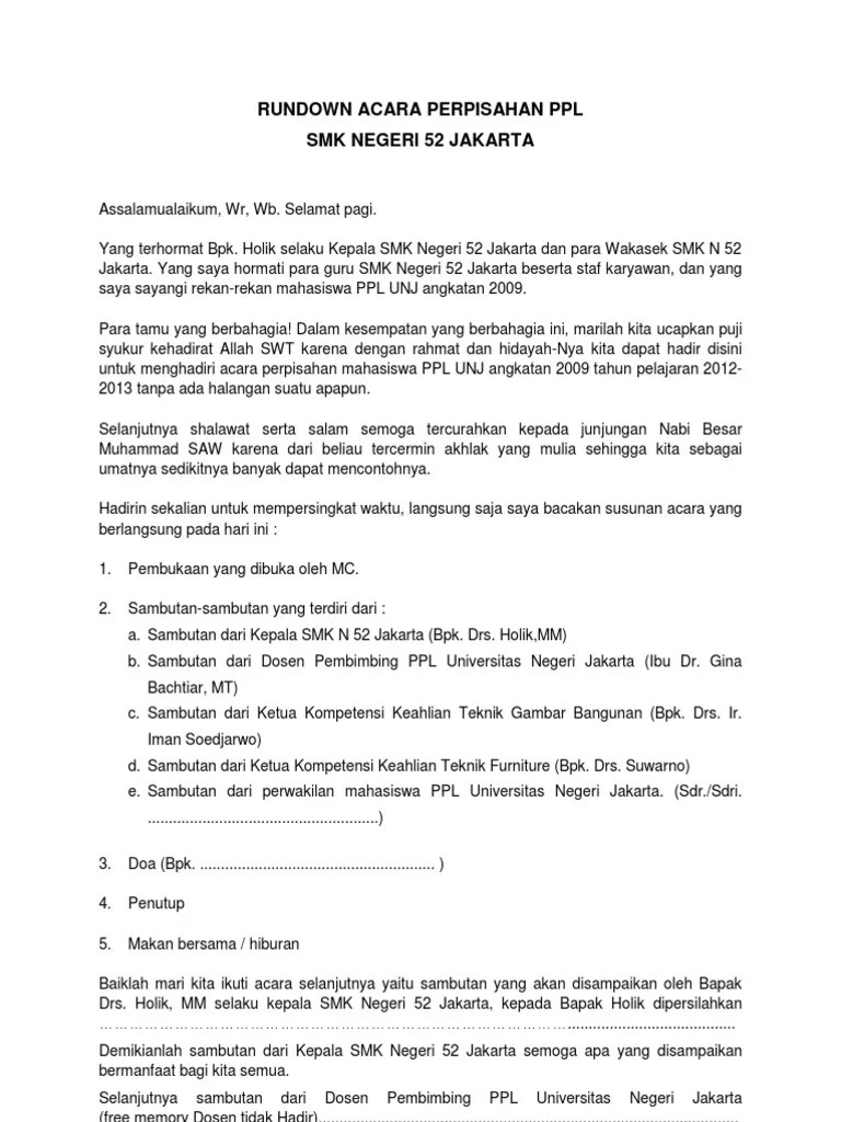 Kumpulan Contoh Contoh Teks Mc Perpisahan - Kumpulan Contoh Teks MC