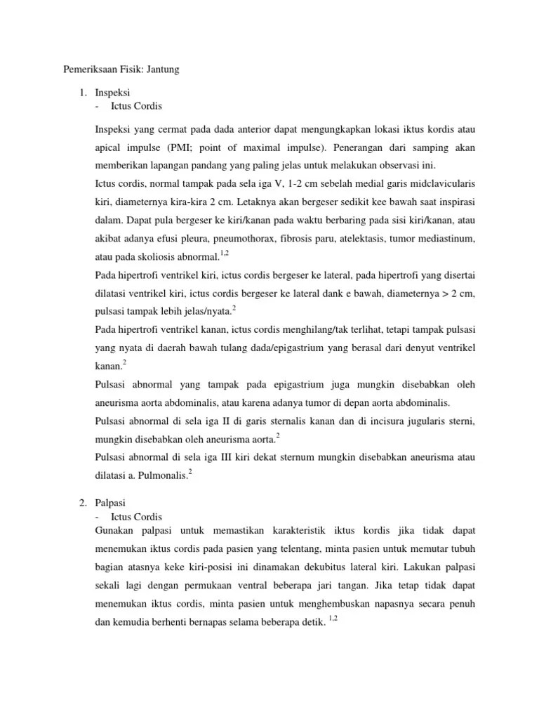 Interna Pandas Jantung | PDF