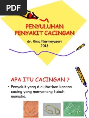 Penyuluhan Cacingan | PDF