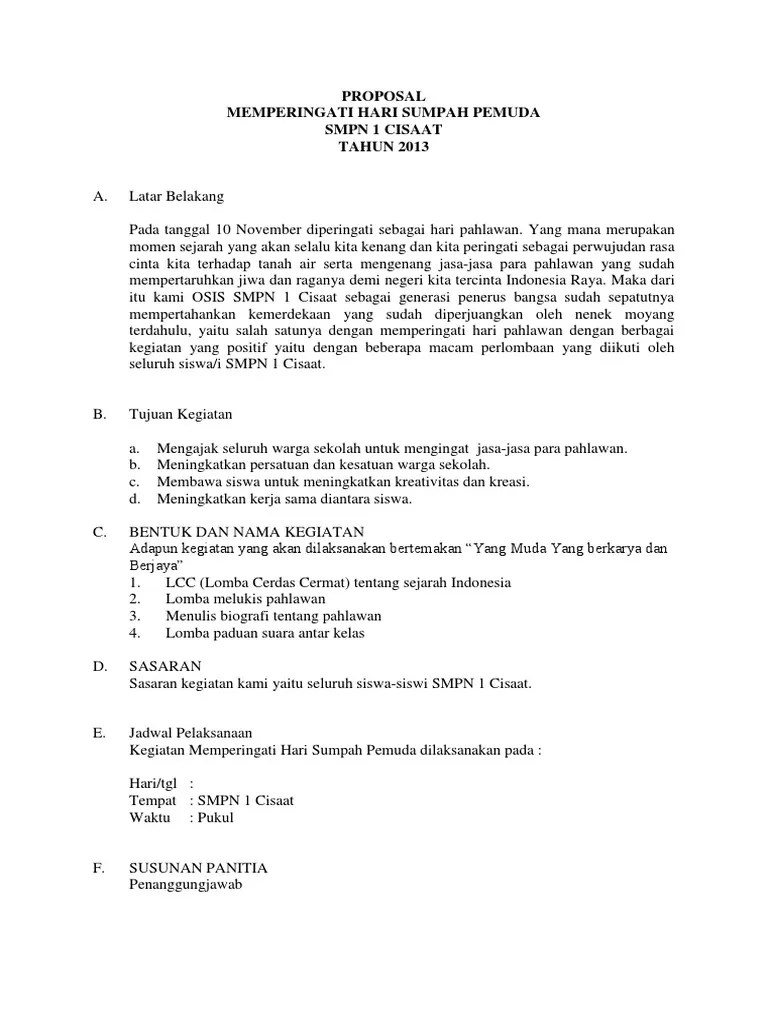 Contoh Proposal | PDF