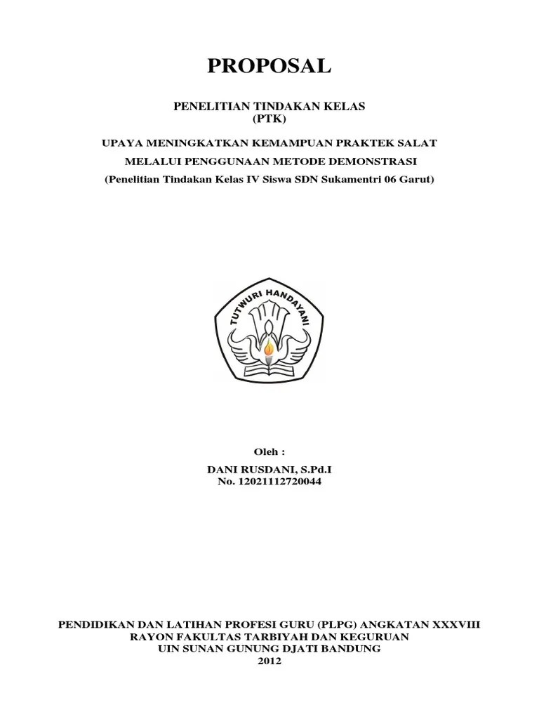 Ibu ratri nurhidayati, s.pd selaku guru matematika kelas x sma negeri. Contoh Proposal Ptk Pai Beinyu Com