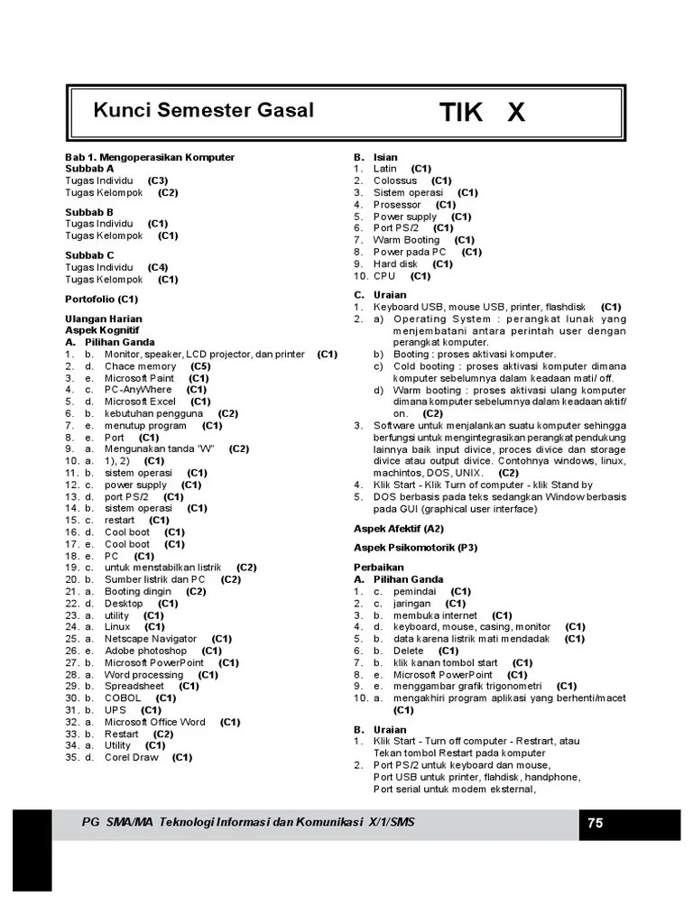 Check spelling or type a new query. Kunci Jawaban Lks Ekcellent Tik