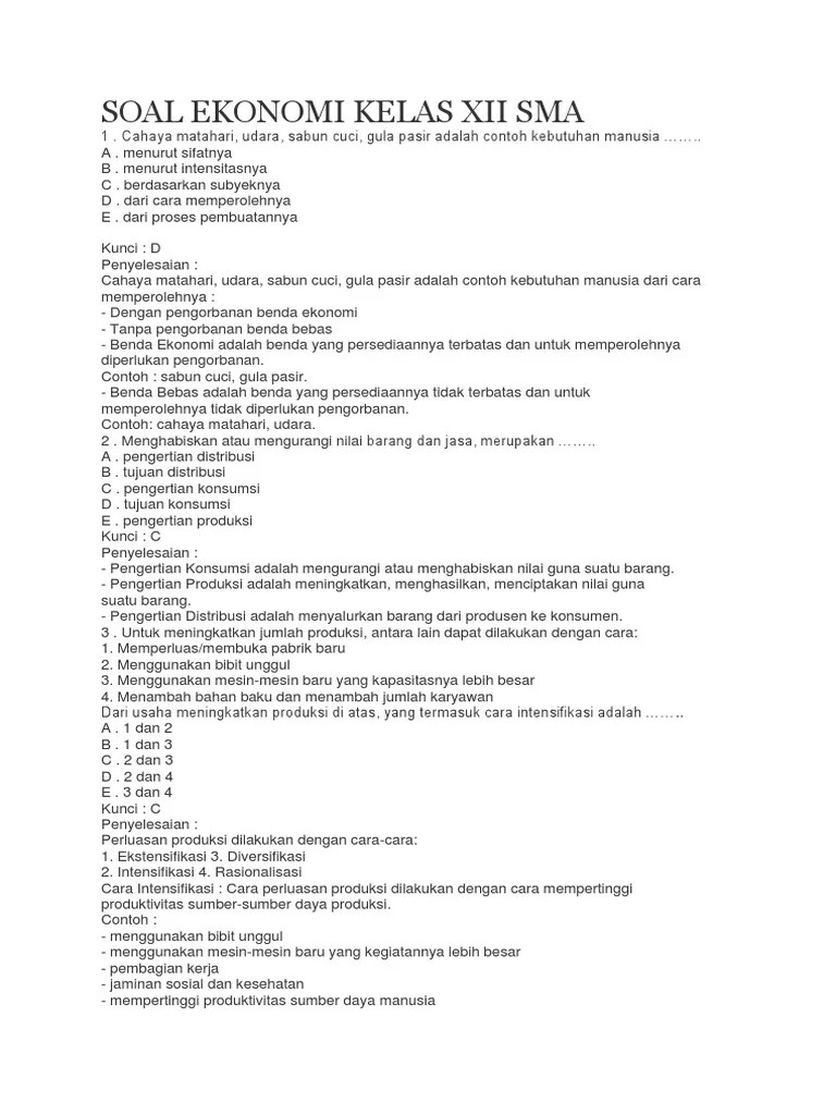 Untuk menghadapi penilaian akhir semester atau ujian akhir semester khususnya pelajaran ekonomi di sma/ma kelas 12. Kunci Jawaban Ekonomi Kelas 12 Kurikulum 2013 Cara Golden