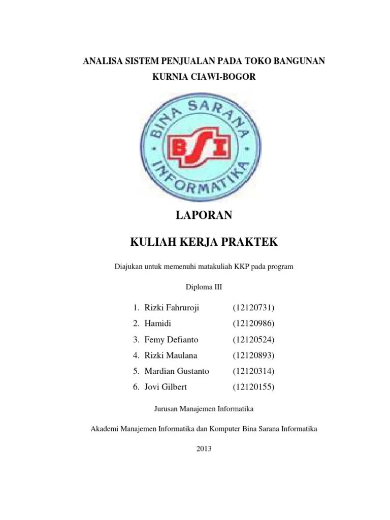5 contoh judul ta sistem : Contoh Makalah Tugas Akhir Manajemen Informatika Bsi Temukan Contoh