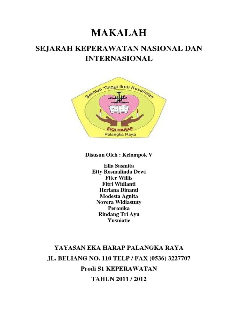 Makalah IKD 1 Sejarah Keperawatan | PDF