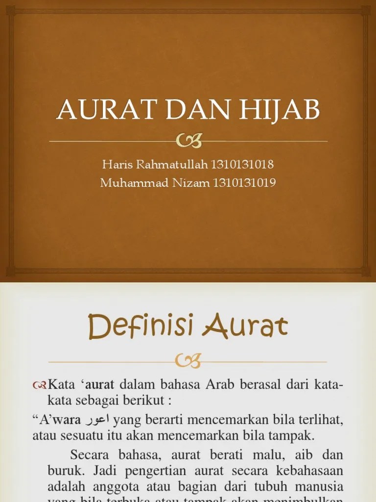 Aurat Dan Hijab | PDF