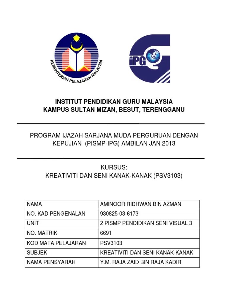 Contoh cover page assignment uitm rasmi g. Contoh Muka Depan Assignment Semajctz