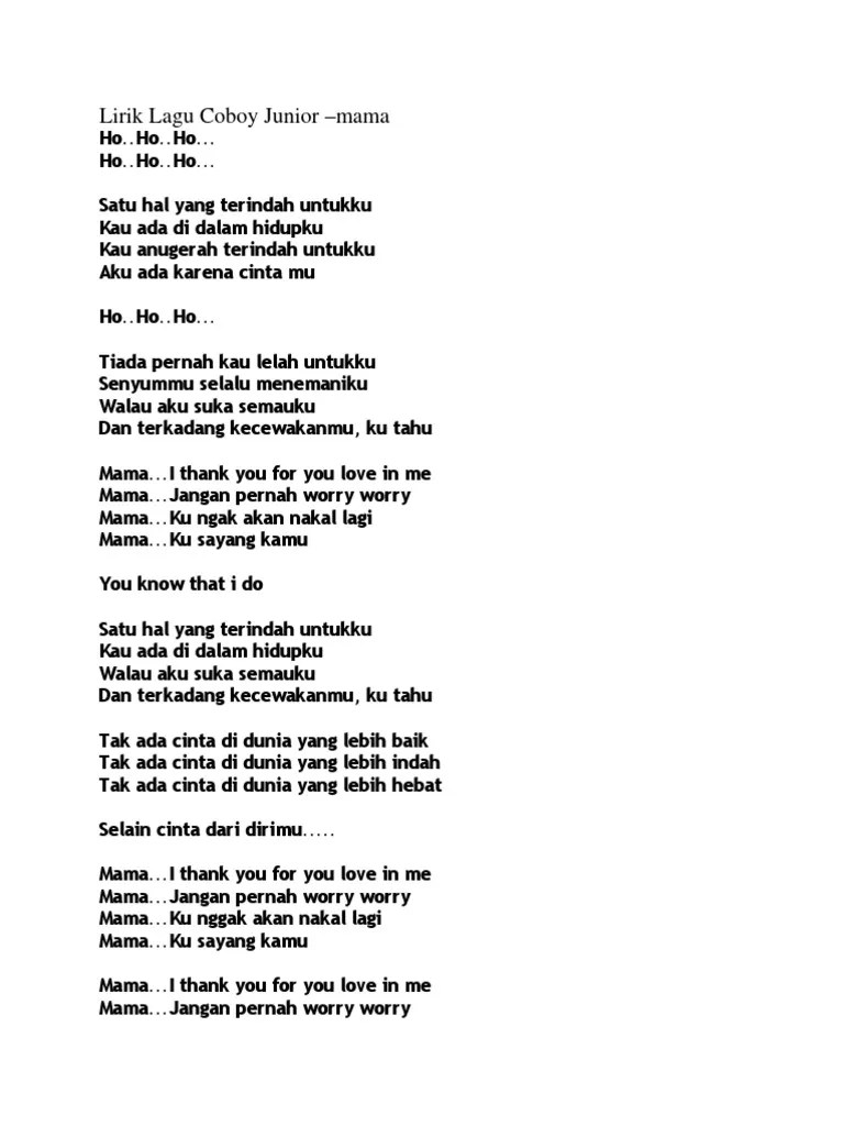 Lirik-Lirik Lagu | PDF