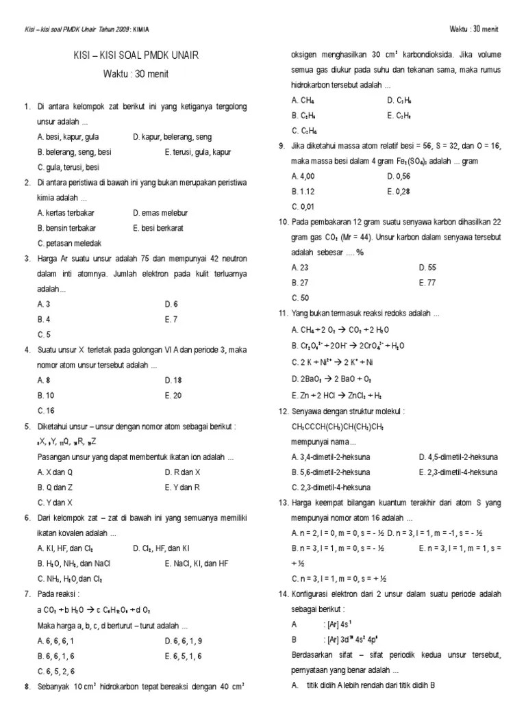 Seleksi ujian mandiri gelombang 2 bagi mahasiswa universitas muhammadiyah malang telah usai tepat waktu pada pukul 1100 senin. Kisi Pmdk Unair Jilid 3 1 Pdf