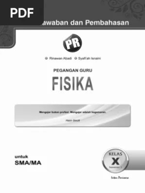 K ata kunci •angka penting •besaran pokok •besaran skalar •besaran . 01 Kunci Jawaban Dan Pembahasan Pr Fisika 10a Pdf