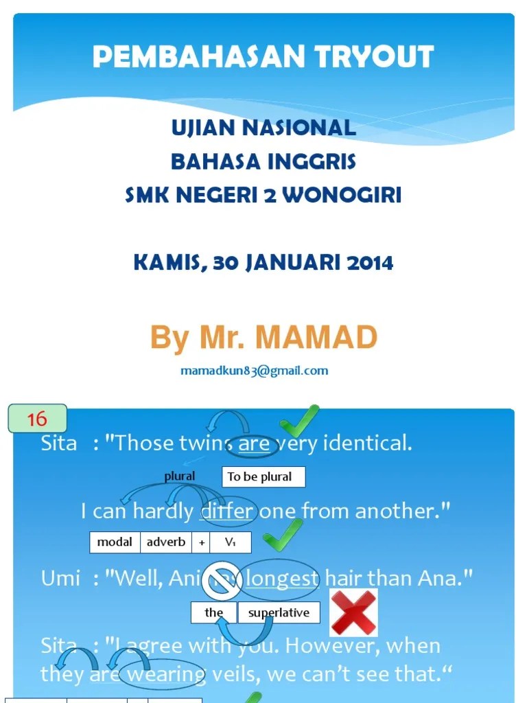 Kumpulan soal 'complete the sentence' beserta kunci jawaban nya simak tuntas. Contoh Pembahasan soal bahasa inggris | Employment | Grammar