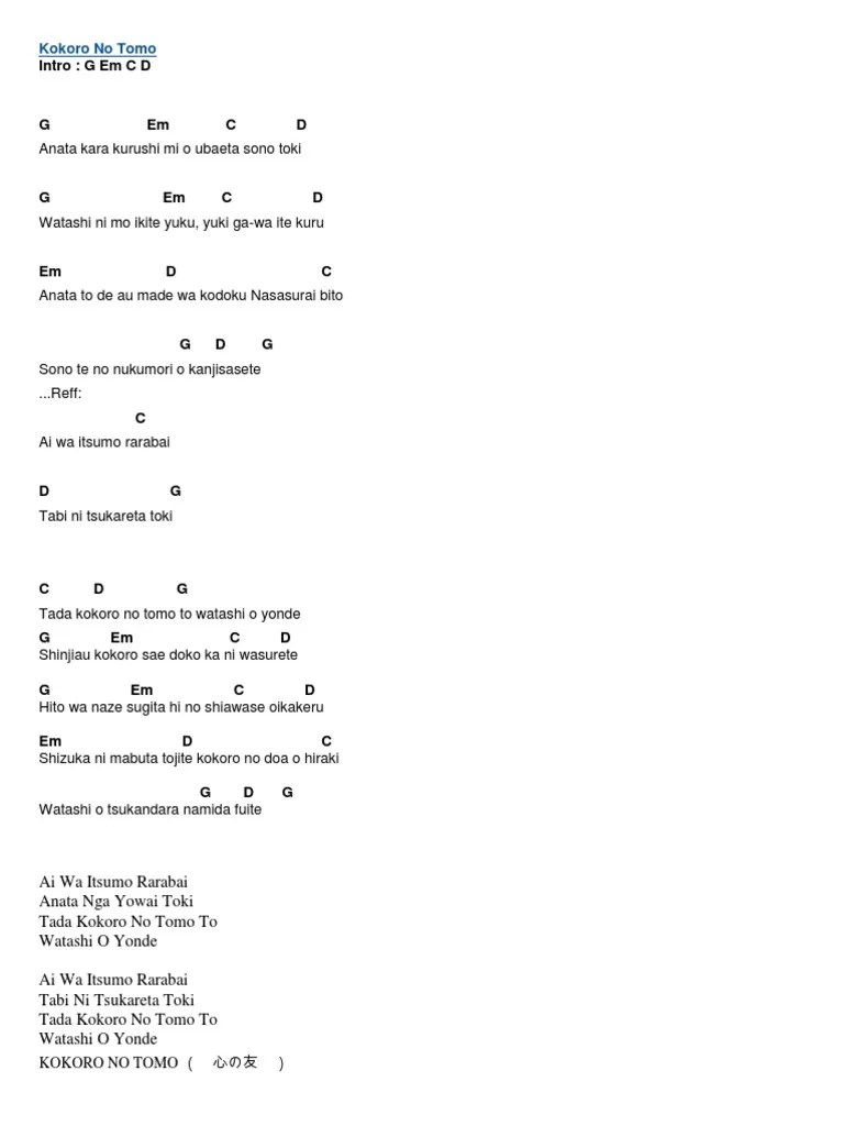 Line dance disco duck, choreography by thomas haynes usa october 2021 to rick dees and his cast of idiots. Not Angka Lagu Kokoronotomo - Kumpulan Not Lagu
