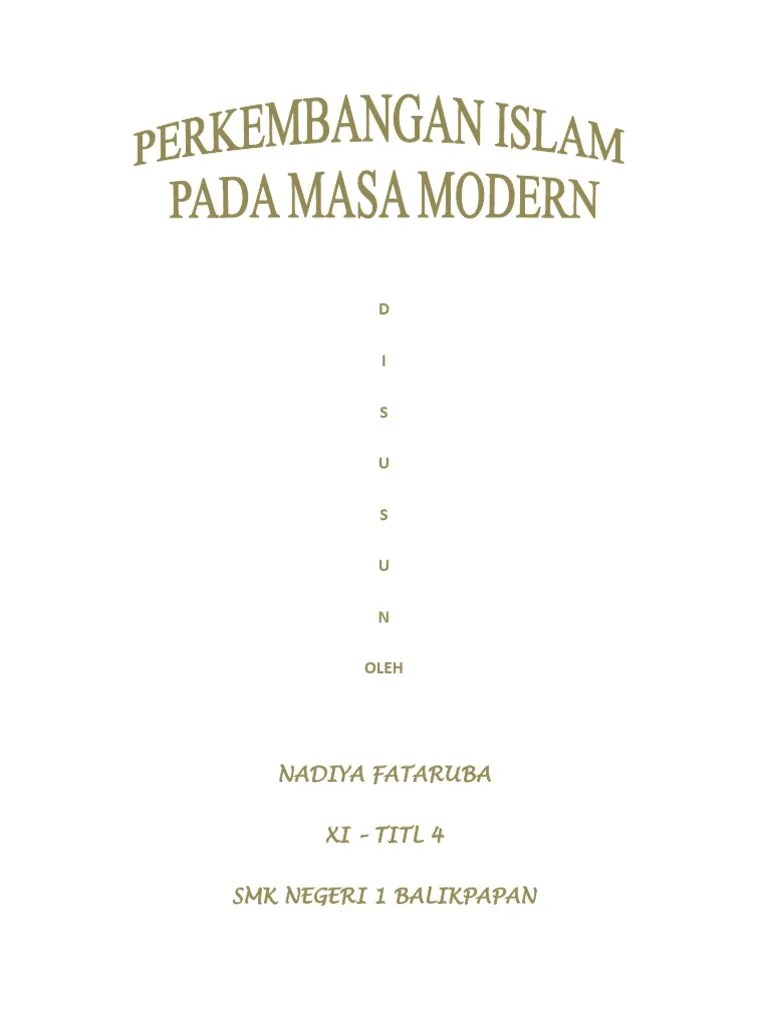 Hadits Tentang Islam Masa Modern - Gambar Islami