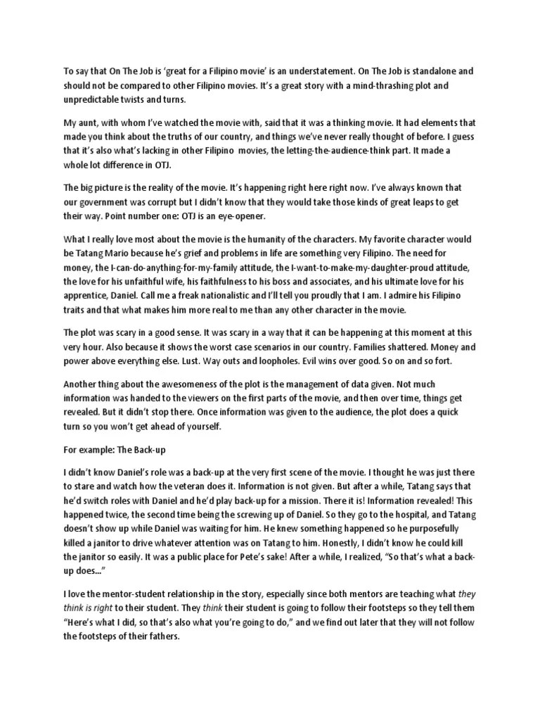 The Platinum Critique Paper Example Tagalog Analyze The Philippine Literature Essay Phdessay Com Although The Concept Is Fairly Simple Many Students Still End Up Wondering