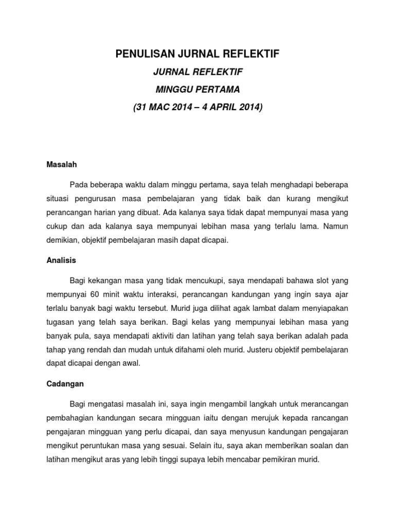 Jurnal mingguan bilangan jurnal :6. Jurnal Mingguan Pdf