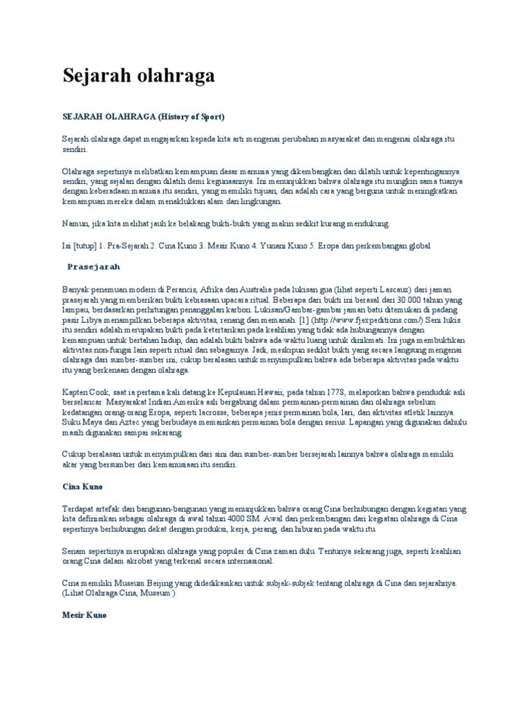 Biasanya para atlet diambil sumpahnya untuk mengikuti peraturan, tradisi untuk memastikan bahwa pesta olahraga berbagai cabang olahraga ini . Sejarah Olahraga Pdf