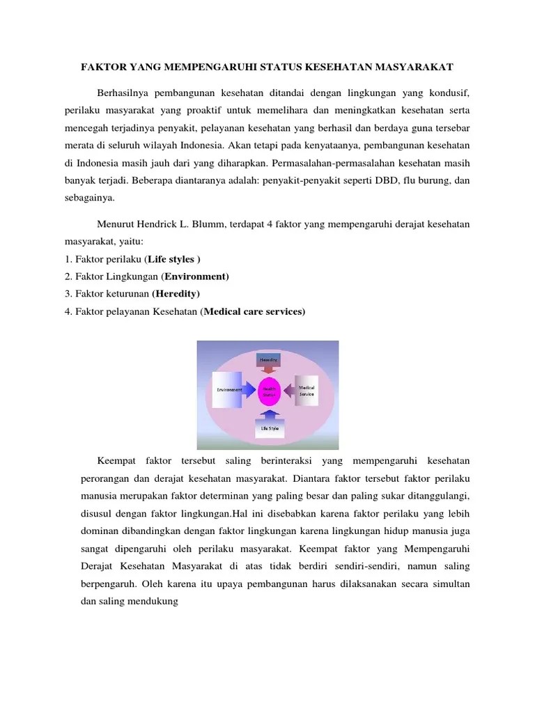 Salah Satu Faktor Yg Mempengaruhi Kegiatan Ekonomi Masyarakat Adalah