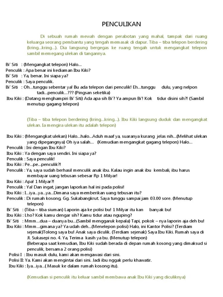 Contoh Naskah Drama 6 Orang Tentang Persahabatan - Mosaicone